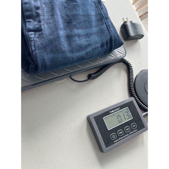 7 For All Mankind The High Waist Ankle Skinny Jean Women 25 Raw Hem Trendy Casua - Picture 8 of 8